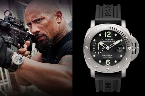 the rock panerai|panerai movie watches.